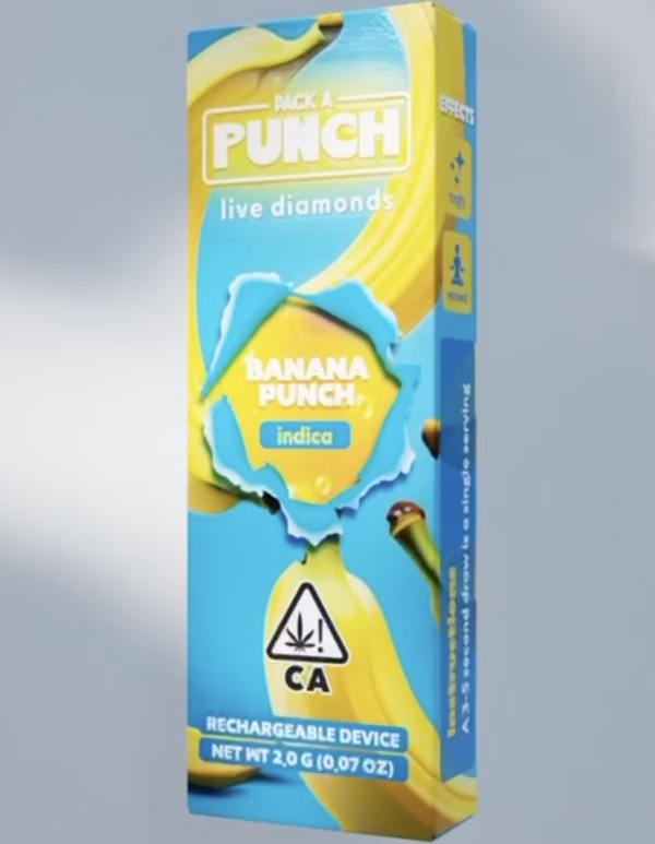 Pack A Punch Banana Punch Disposable